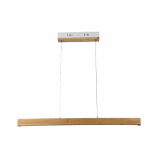 V-tac 12W 80cm hosszú lineáris csillár, fa hatású, természetes fehér - SKU 23100 világítás