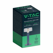 V-tac 1W kék, érintéssel vezérelhető akkumulátoros LED lámpa, meleg fehér - SKU 7942 világítás