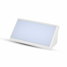  V-TAC 20W kültéri fali LED lámpa természetes fehér, fehér házzal, 100 Lm/W - SKU 6817 kültéri világítás