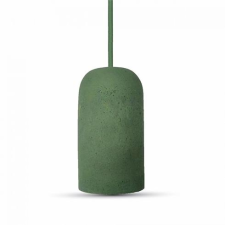 V-tac - 3744 Beton csillár (E27) - zöld világítás