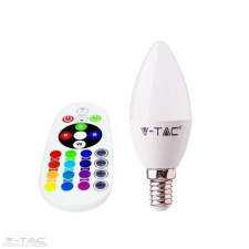 V-tac 3,5W LED izzó E14 Gyertya RGB+DW 4000K - 2770 világítás