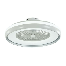 V-tac 45W mennyezeti ventilátor, változtatható színhőmérséklettel, szürke díszcsíkkal - SKU 217935 világítás