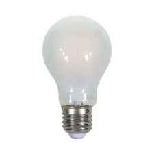 V-tac 8W opál E27 meleg fehér filament LED égő - SKU 4483 izzó