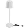 V-tac Asztali lámpa beépített LED fényforrással, érintős vezérléssel, tölthető (2W) meleg fehér, fehér