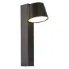 V-tac Beltéri LED lámpatest, fekete (8W), USB töltővel, meleg fehér