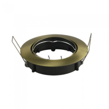 V-tac Billenthető Olcsó slim spot lámpatest (kör), arany világítás