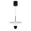 V-tac Design LED függeszték (9W), fekete-fehér színű - meleg fehér