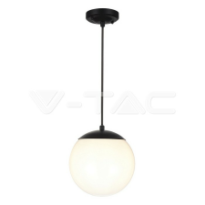 V-tac E27 foglalatos IP44 függesztett csillár, fekete házas - SKU 11825 világítás