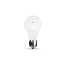 V-tac E27 LED izzó Loft filament (10W/300°) Körte - hideg fehér világítás