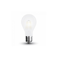 V-tac E27 LED izzó Loft filament (8W/300°) Körte - hideg fehér izzó
