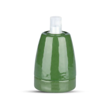 V-tac E27 zöld porcelán foglalat - SKU 3797 világítás