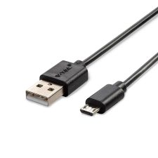 V-tac fekete, USB - Micro USB 1m hálózati kábel - SKU 8481 kábel és adapter
