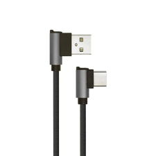 V-tac fekete, USB - Type-C 1m hálózati kábel - SKU 8638 kábel és adapter