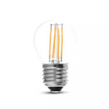 V-tac G45 filament LED lámpa izzó 4W, E27, hideg fehér - 4428 izzó
