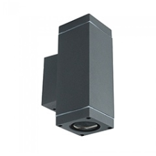V-tac Greylight Double-1 kültéri oldalfali lámpa IP44 (2xGU10) világítás