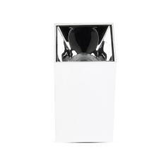 V-tac GU10 LED falon kívüli lámpatest, fehér+króm - SKU 8585 világítás