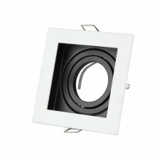 V-tac GU10 LED spotlámpa keret, fehér billenthető lámpatest - SKU 3597 világítás