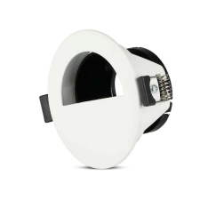 V-tac GU10 LED spotlámpa keret, fehér billenthető lámpatest - SKU 8599 világítási kellék