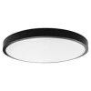 V-tac IP44 mennyezeti LED lámpatest - kör (36W/3820lm) hideg fehér, fekete (350 mm)