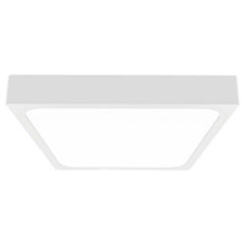 V-tac IP44 mennyezeti LED lámpatest - négyzet (18W) hideg fehér, fehér (225 mm) világítás
