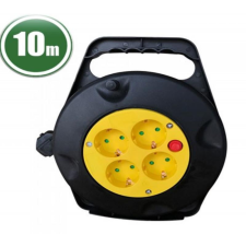V-tac Kábeldob, hosszabbító 10 méteres 3Gx1.5mm2 vezetékkel hosszabbító, elosztó