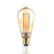 V-tac LED lámpa , égő , izzószálas hatás , filament , E27 foglalat , Edison , 4 Watt , meleg... izzó