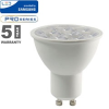 V-tac LED lámpa GU10 (6W/10°) hideg fehér, PRO Samsung