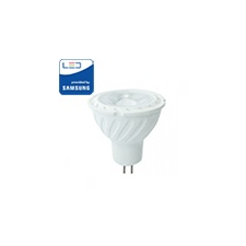 V-tac LED lámpa MR16-GU5.3 (6.5W/110°) Szpotlámpa - meleg fehér, PRO Samsung világítás