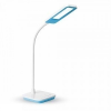 V-tac LED lámpatest , asztali , 7 Watt , természetes fehér , dimmelhető , fehér-kék