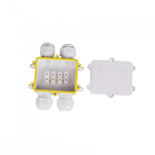 V-tac Led reflektorhoz kötődoboz 4-es elosztású IP68 Fehér kültéri világítás