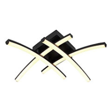 V-tac Mennyezeti designer LED lámpa (24W/2500Lumen) fekete, meleg fehér világítás