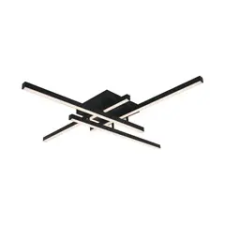 V-tac Mennyezeti designer LED lámpa (38W/4100Lumen) fekete, természetes fehér világítás