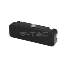  V-TAC mikrohullámú fekete mozgásérzékelő - 5572 biztonságtechnikai eszköz