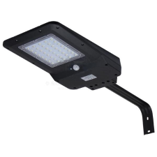  V-TAC mozgásérzékelős utcai LED lámpa, 15W napelemes reflektor - 8548 kültéri világítás