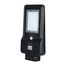 V-tac napelemes utcai LED lámpa, térvilágító lámpatest 15W természetes fehér - SKU 8549 világítás