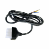 V-tac NEWLINE lineáris lámpatesthez való betáplálás csatlakozó, 1.5m, 3x0.75mm2, fekete - SKU 10178