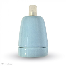 V-tac Porcelán E27 foglalat kék - 3798 világítás