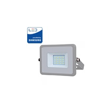 V-tac PRO LED reflektor (20W/100°) Meleg fehér - szürke kültéri világítás