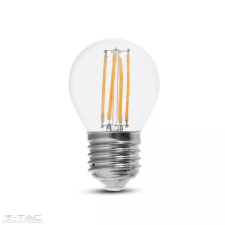 V-tac Retro LED izzó - 6W Filament E27 G45 130lm/W Napfény fehér - 2852 izzó