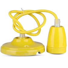 V-tac sárga porcelán függeszték E27 foglalattal - SKU 3809 világítás