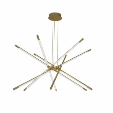 V-tac "Spark" dimmelhető 42W Designer csillár, arany házzal, meleg fehér - SKU 15343 világítás