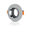 V-tac Süllyesztett mennyezeti lámpatest GU10 fűzőlyuk, kerek szürke/króm VT-862 V-TAC - 5 év garancia