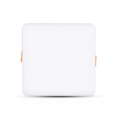 V-tac süllyeszthető mennyezeti szögletes LED panel 12W meleg fehér - SKU 730 világítás