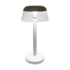 V-tac Újratölthető asztali design lámpa, 3w, CCT, 110lm, 120°, fehér, V-TAC, 23686