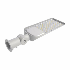 V-tac utcai LED lámpa, térvilágító alkonyszenzoros lámpatest 150W hideg fehér - SKU 20437 kültéri világítás