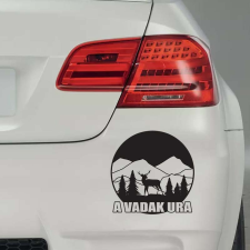  Vadász matrica - A vadak ura információs címke