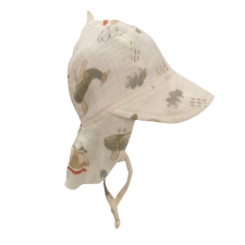 Vaganza Duplagéz Nyári Szafari Sapka 42 - Bézs Repülős babasapka, sál