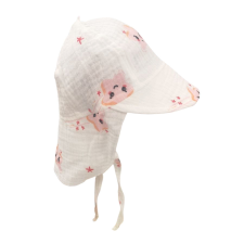 Vaganza Duplagéz Nyári Szafari Sapka 46 - Rózsaszín Csillagos babasapka, sál