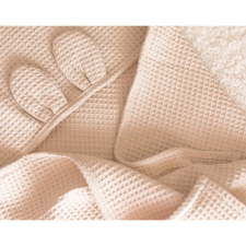 Vaganza Fürdőlepedő Waffle 110x110 - Ecrü babatörülköző, kifogó