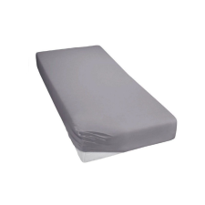 Vaganza Pamut Gumis Stretch Lepedő 80x160 cm - Világosszürke babaágynemű, babapléd